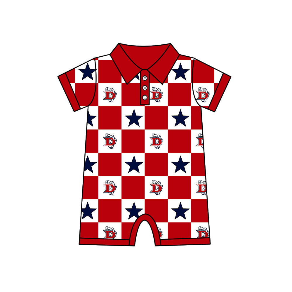 Custom moq 5 mix size milk silk summer teams Baby Girl Red Sleeveless Top Skirts Set Dress And Shorts Yoga Outfit Boy's Short-Sleeved Polo Shirt And Romper