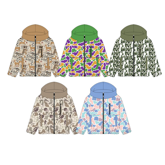 25.11.6 custom each style moq 5 eta 6-8week Sibling Sisters baby boys hooded long sleeve top 5 match family design
