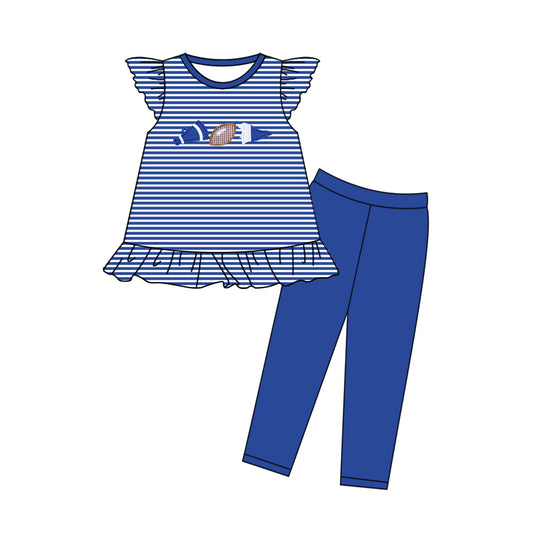 25.10.20 custom each style moq 5 eta 6-8week Sibling Sisters rugby baby girl short sleeve pants sets 4 match family design