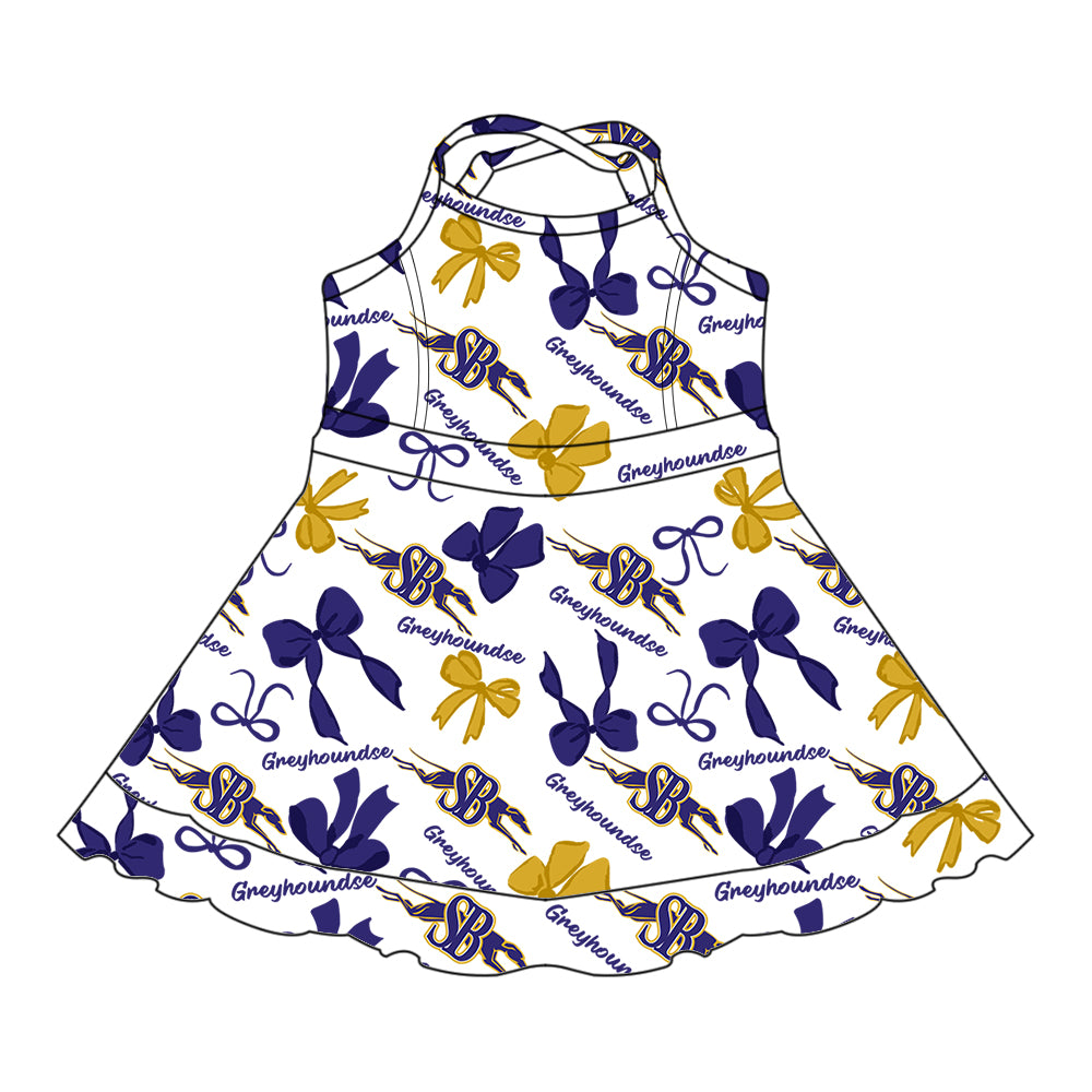 Custom moq 5 mix size milk silk summer teams baby girls clothes bow purple hooded long sleeve pants sets and skirts sets and dress and jumpsuit and top-25.7.30