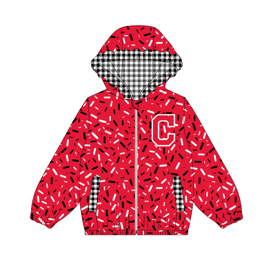 10.3-2-Custom moq 8 mix size milk silk summer team baby girls clothes red hooded long sleeve top-25.10.9