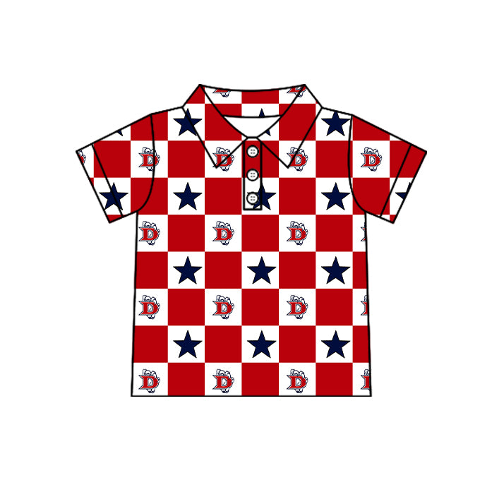 Custom moq 5 mix size milk silk summer teams Baby Girl Red Sleeveless Top Skirts Set Dress And Shorts Yoga Outfit Boy's Short-Sleeved Polo Shirt And Romper