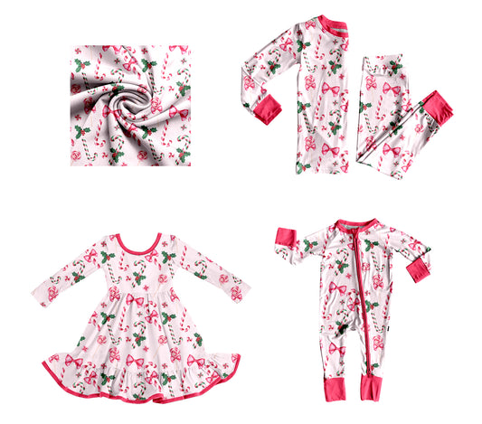 25.8.19 custom each style moq 5eta 4-6week Sibling Sisters Christmas baby girl long sleeve pants sets and dress and rompers match family design