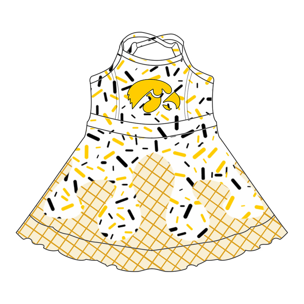 Custom summer teams baby girls clothes team white hooded long sleeve tops and short sleeve top and dress and pants and shorts-25.5.29