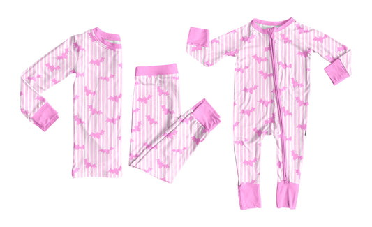 25.6.25 custom each style moq 5eta 4-6week Sibling Sisters bat baby girl long sleeve pants sets and rompers match family design