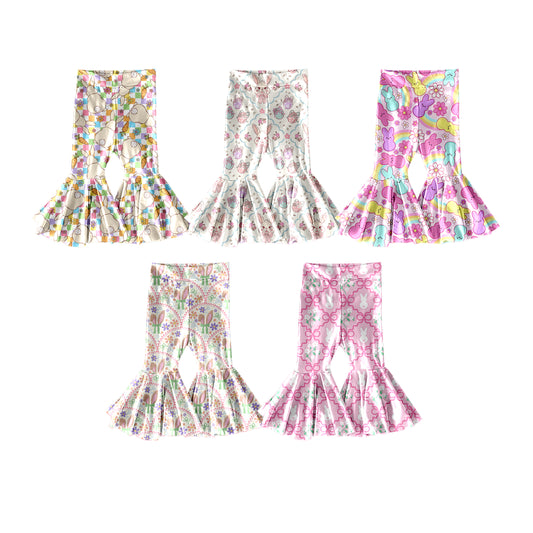 25.12.20 custom each style moq 5 eta 6-8week Sibling Sisters easter baby girls clothes summer long pants 5 match family design