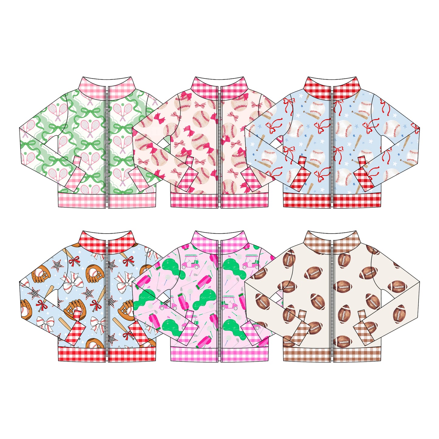 25.11.19 custom each style moq 5 eta 6-8week Sibling Sisters baby girl long sleeve top 6 match family design
