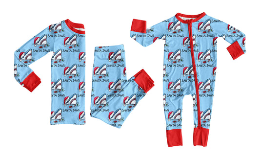 25.9.24 custom each style moq 8 eta 6-8week Sibling Sisters Christmas baby boy clothes long sleeve pants sets and romper match family design