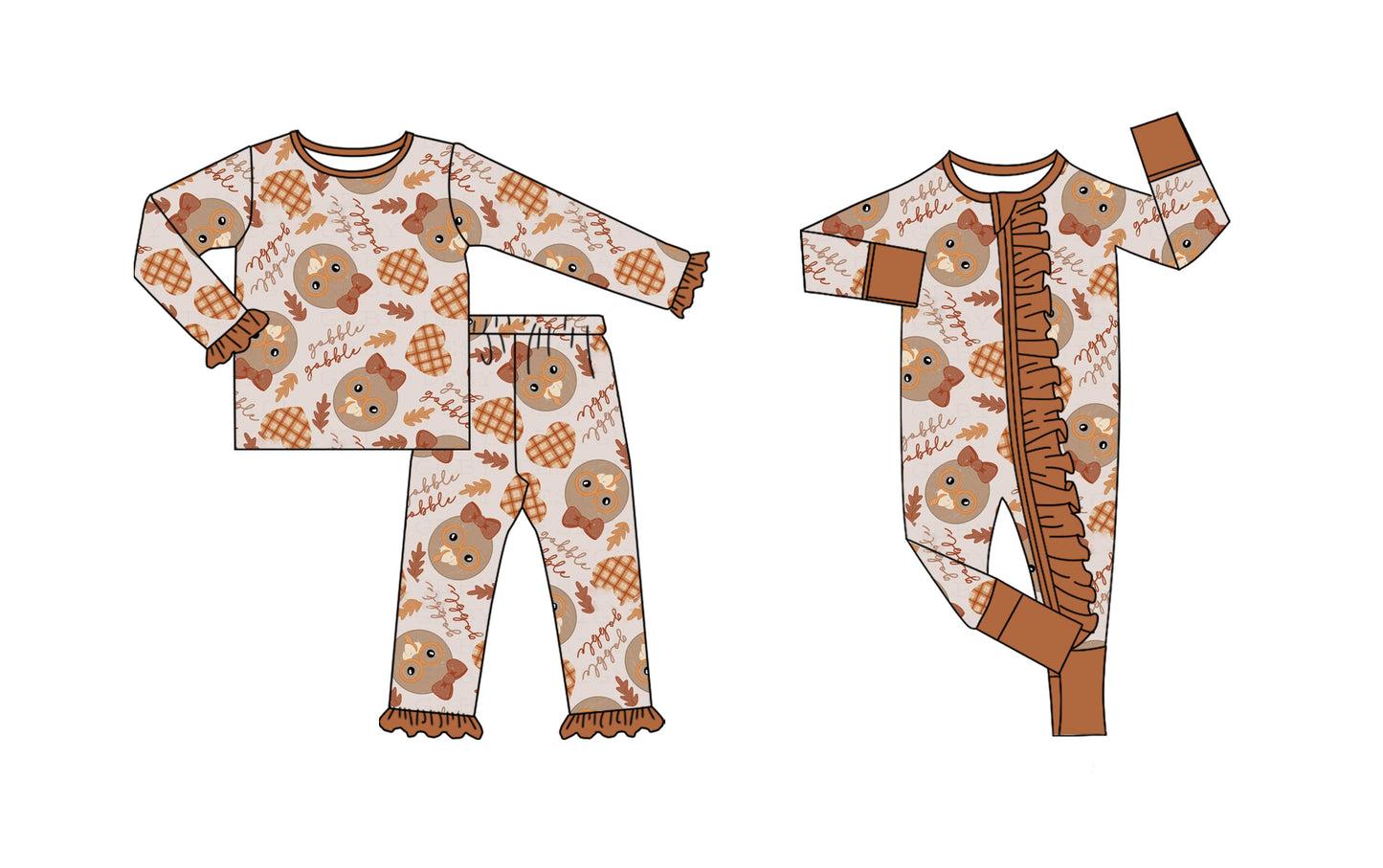 25.7.24 custom each style moq 5eta 4-6week Sibling Sister turkey baby girl long sleeve pants sets and rompers match family design