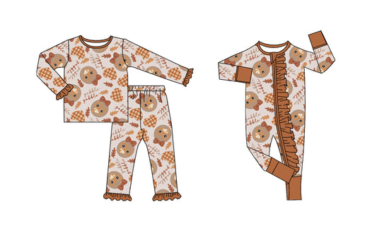 25.7.24 custom each style moq 5eta 4-6week Sibling Sister turkey baby girl long sleeve pants sets and rompers match family design