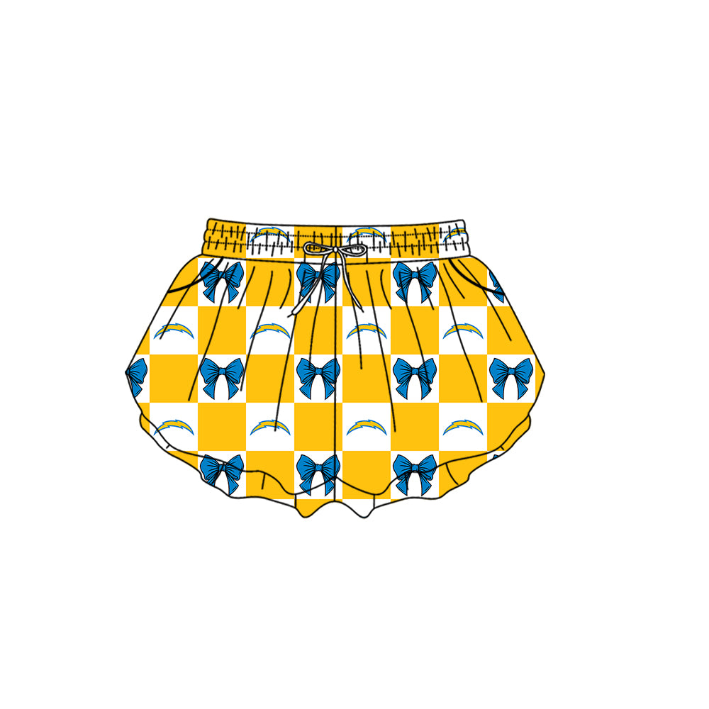 Custom moq 5 mix size milk silk summer teams Baby Girl Sleeveless Top Skirts Set Dress And Shorts Yoga Yellow Checked Outfit Boy's Checked Short-Sleeved Polo Shirt And Romper
