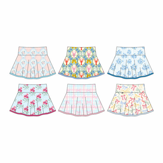 25.5.26 custom each style moq 5eta 4-6week Sibling Sisters baby girl skirt 1 and skirt 6 match family design