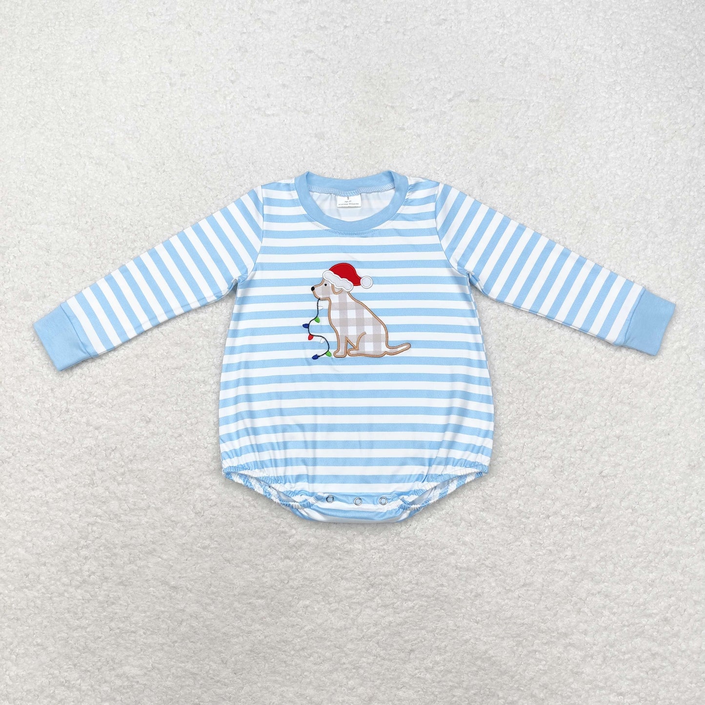 RTS NO MOQ Sibling Baby girls clothes Embroidery Christmas long-sleeved trousers suit & rompers