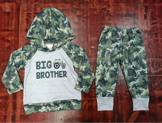 Custom moq 3 eta 6-7weeks  Camouflage hooded long-sleeved suit