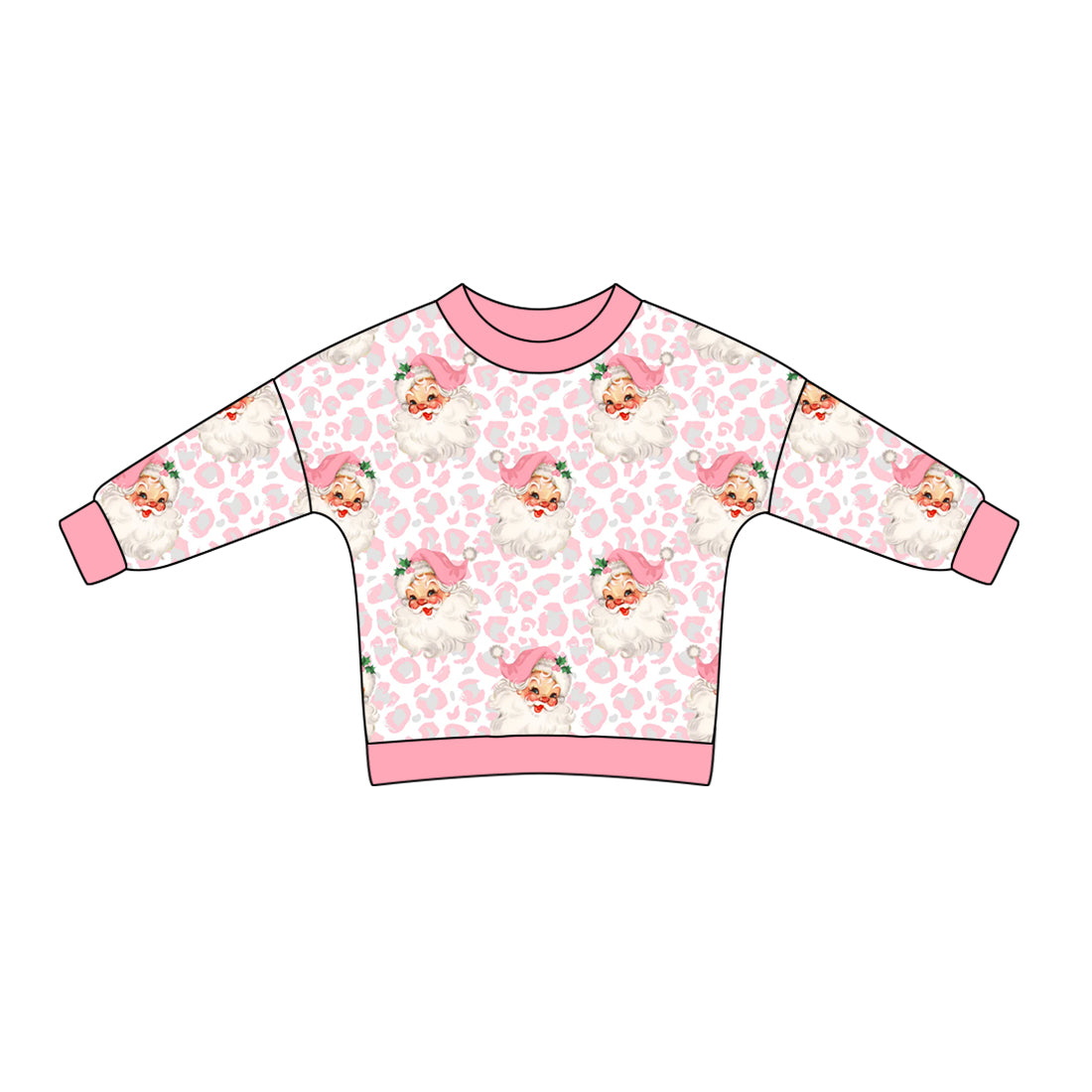 8.2 custom each style moq 5 eta 4-6week Sibling Sister baby girls clothes Christmas pink long sleeve top and long sleeve romper match family design