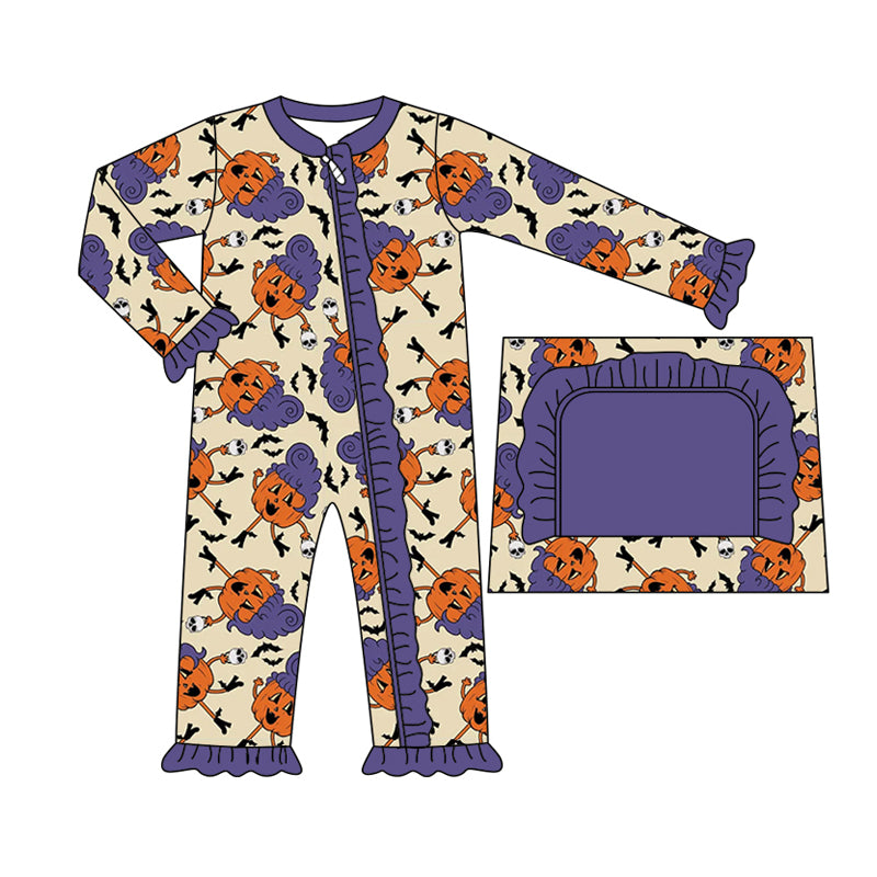 8.7 custom each style moq 5eta 4-6week Sibling Sister pumpkin baby boys sets and dress and rompers match family design