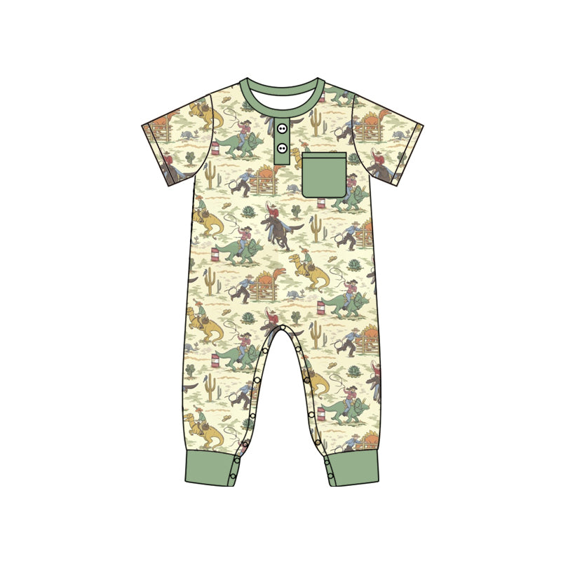 10.11 custom each style moq 5eta 4-6week Sibling Sister dinosaur baby boys short sleeve sets and rompers match design