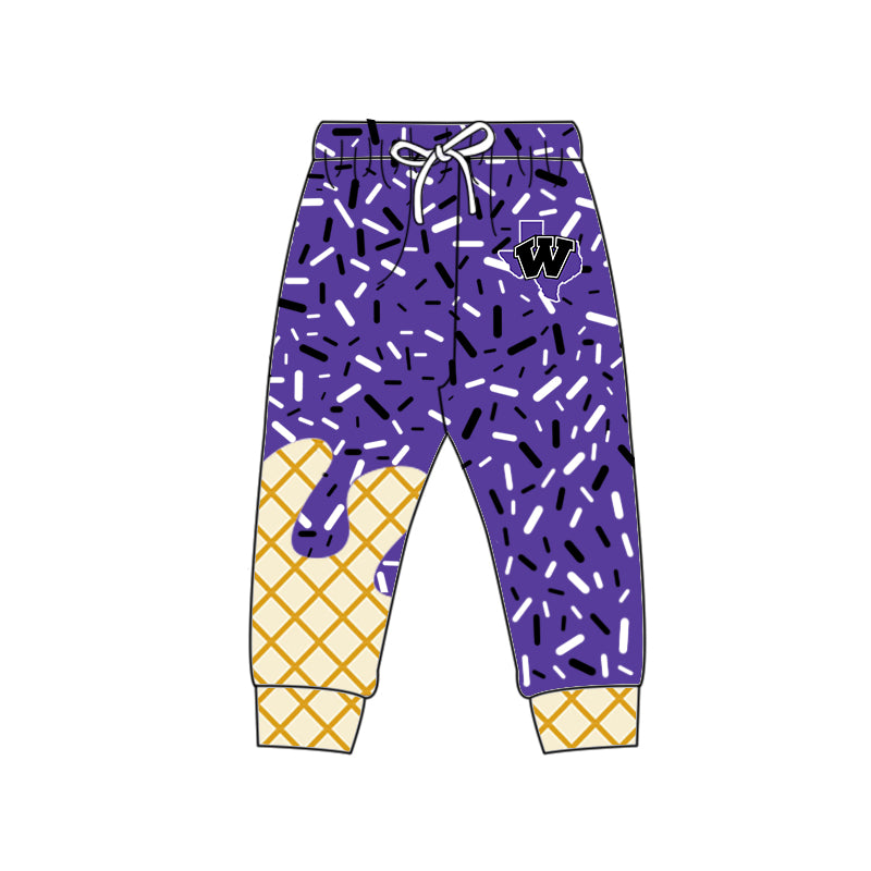 Custom moq 5 mix size milk silk summer teams baby girls clothes bow purple hooded long sleeve pants sets and boy sets and dress and hooded top and pant-25.8.18