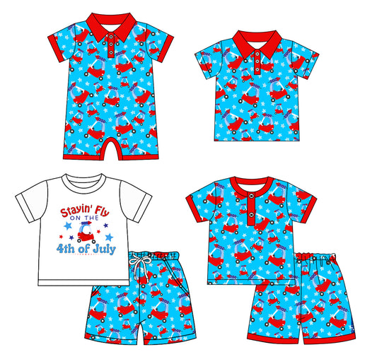 4.7 custom each style moq 5eta 4-6week Sibling Sister baby boy sets 1 and sets 2 and boy rompers and top match family design