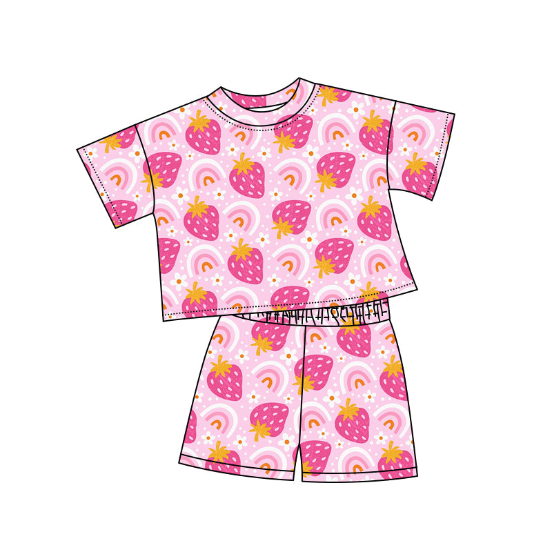 4.10 custom each style moq 5eta 4-6week Sibling Sister baby girls short sleeve set 1 and set 5 match design