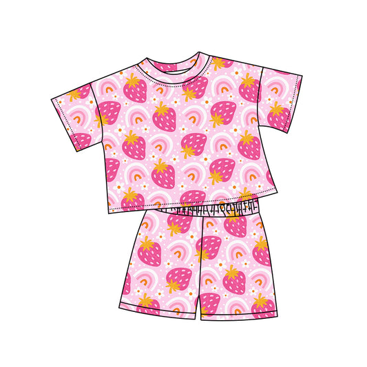 4.10 custom each style moq 5eta 4-6week Sibling Sister baby girls short sleeve set 1 and set 5 match design