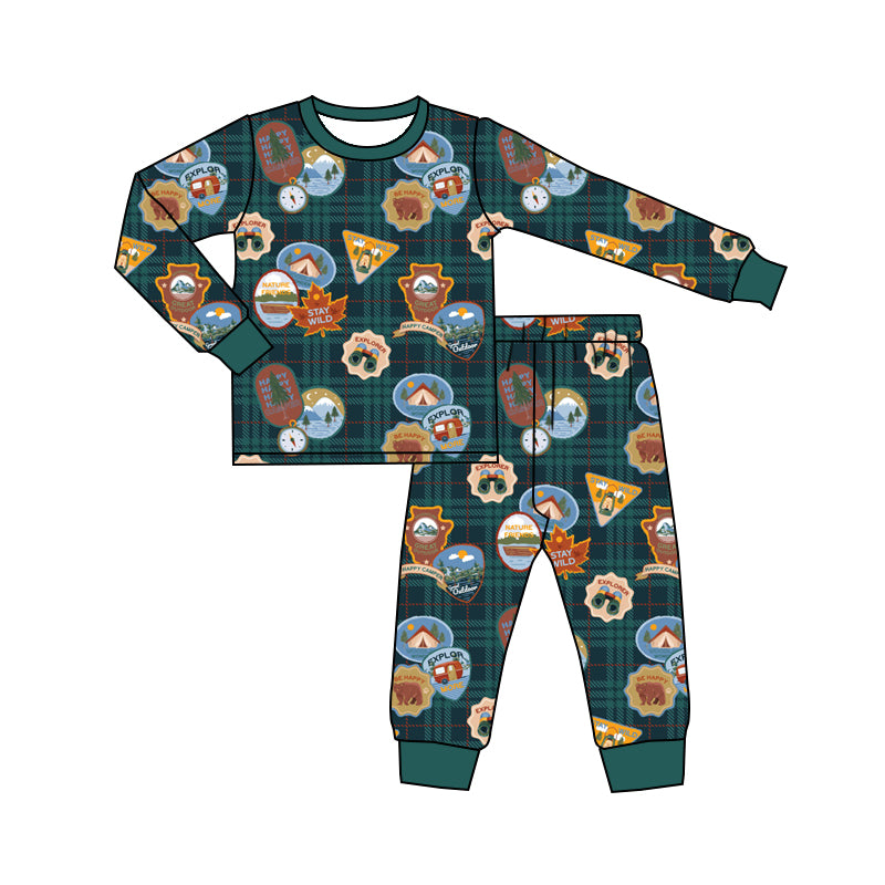 8.29 custom each style moq 5eta 4-6week Sibling Sister baby boys sets and rompers match family design