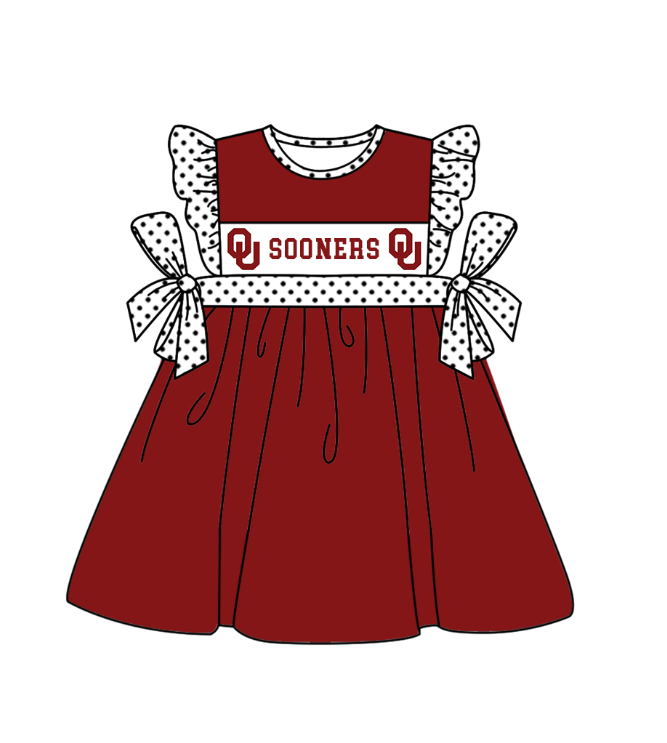 Custom moq 5 mix size milk silk summer teams baby girl boys clothes Dark red short sleeve shorts sets 2  and dress and rompers 2 series