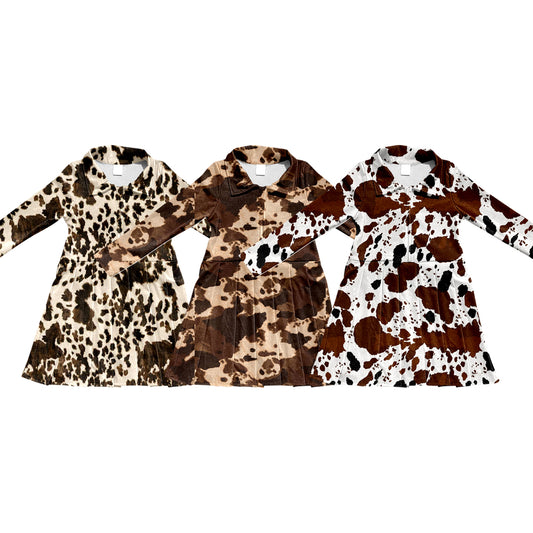 25.6.23 custom each style moq 5eta 4-6week Sibling Sisters baby girl long sleeve dress 1 and dress 3 match family design
