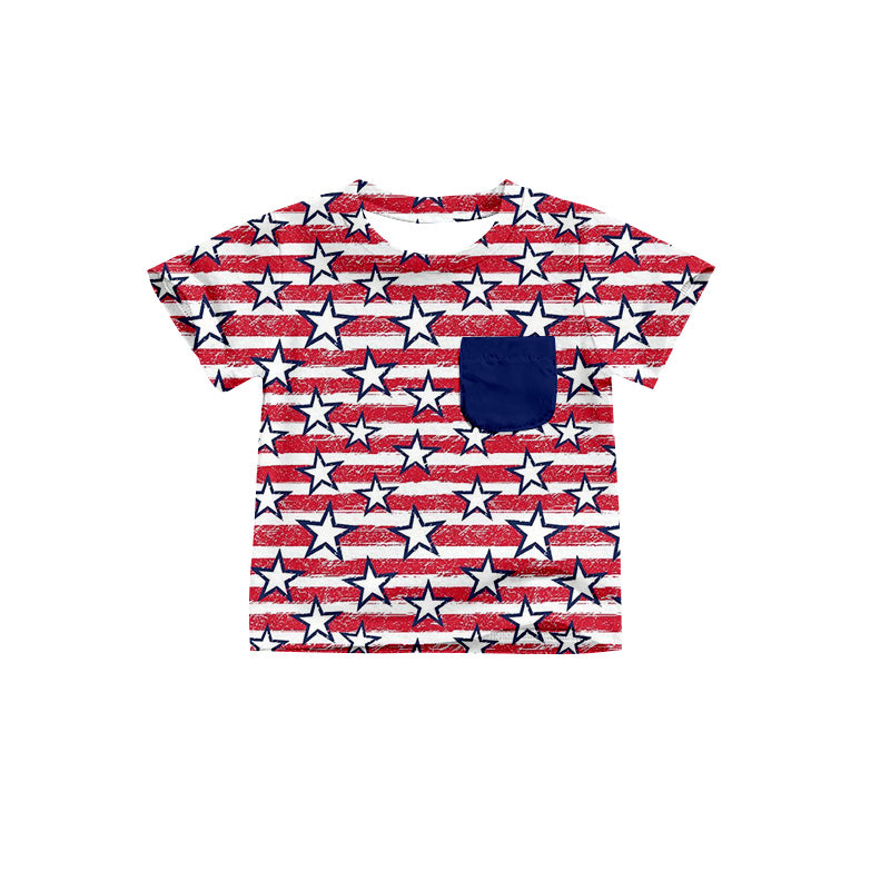 2.26 custom each style moq 5eta 4-6week Sibling Sister 4th of july baby boy rompers and top match family design