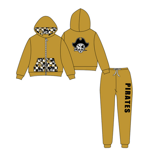 Custom moq 5 mix size eta 6-8weeks milk silk summer teams baby girl clothes hooded long sleeve pants sets-25.9.11
