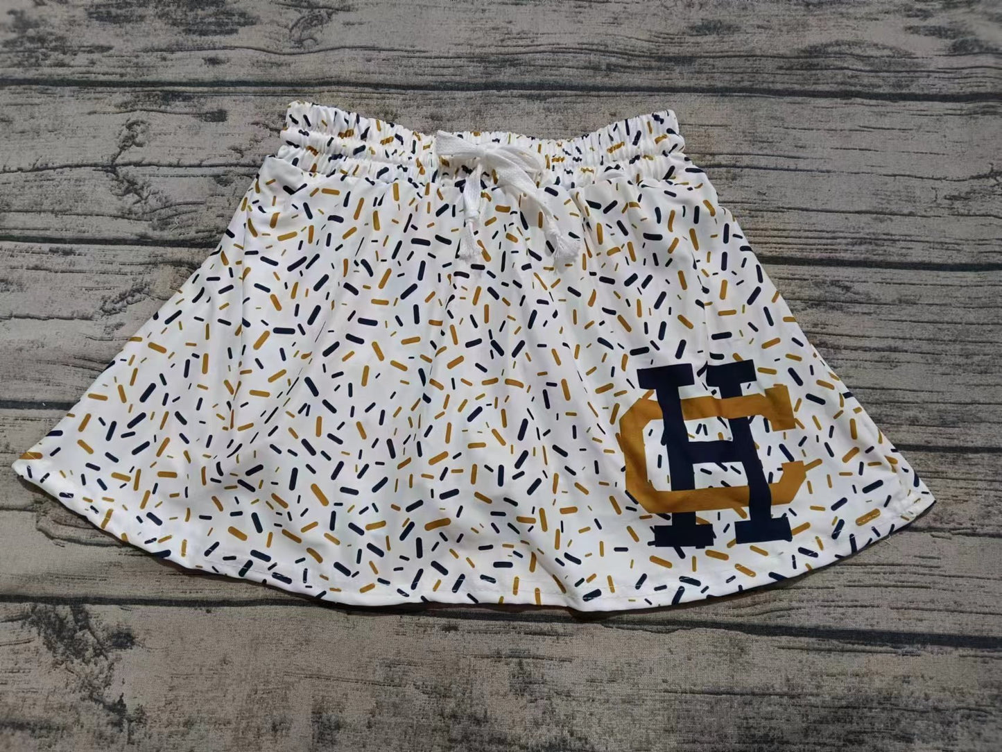 custom moq 3 eta 6-8weeks team adult and kids clothes girls skirt