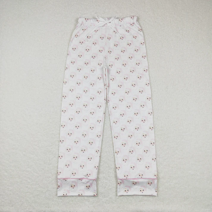 RTS NO MOQ Sibling adult clothes Christmas cow duck adult long pants