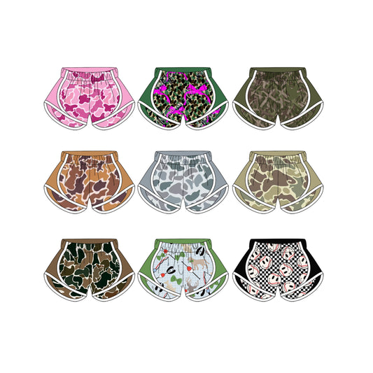 3.20 custom each style moq 5eta 4-6week Sibling Sister baby girl clothes summer shorts 1 and shorts 9 match family design