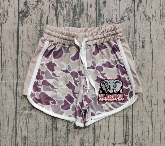 Custom moq 5 mix size milk silk baby kids clothes team camouflage summer shorts-25.11.20