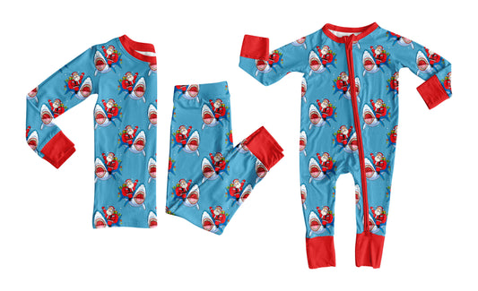 25.9.24 custom each style moq 8 eta 6-8week Sibling Sisters Christmas baby boy clothes long sleeve pants sets and romper match family design
