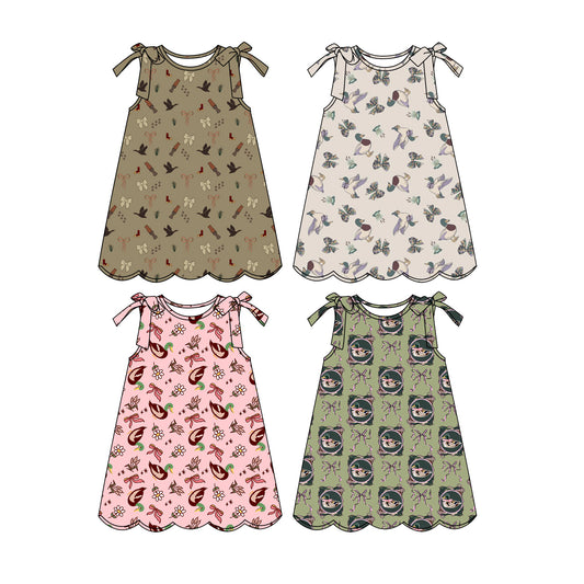 26.1.21 custom each style moq 5 eta 6-8week Sibling Sister baby short sleeve dresses 4 match design