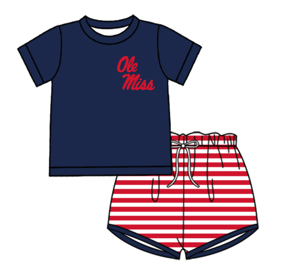 Custom moq 5 mix size milk silk summer teams baby girl boys clothes short sleeve shorts sets and swimsuit and rompers series