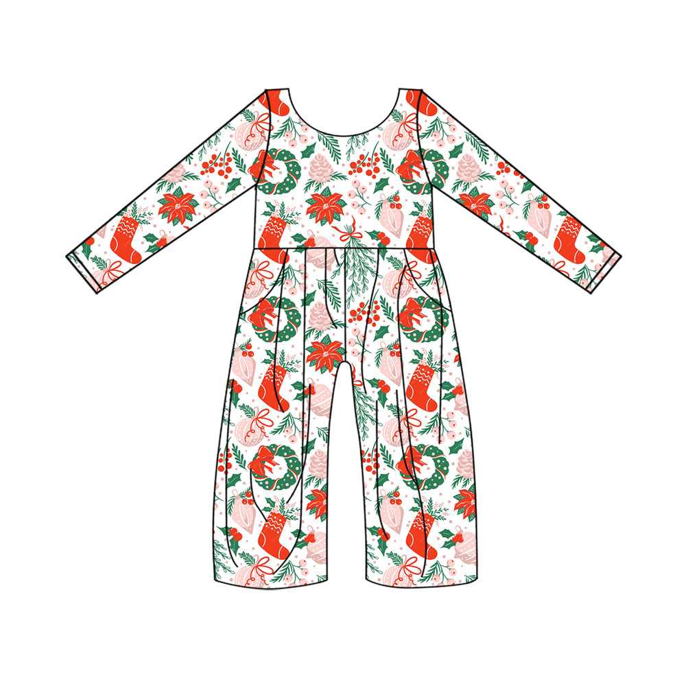 6.4 custom each style moq 5eta 4-5week Sibling Sister Christmas red grid girls outfits and dress and baby romper and jumpsuit match family design