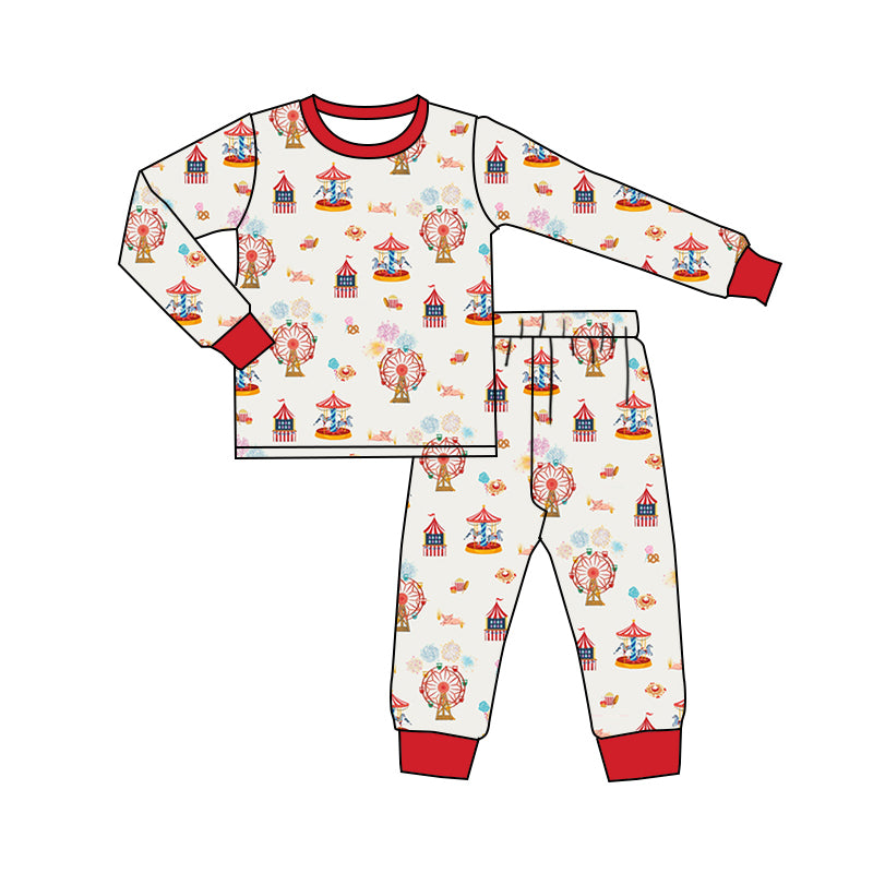 9.14 custom each style moq 5eta 4-6week Sibling Sister Christmas baby boy sets and rompers match family design
