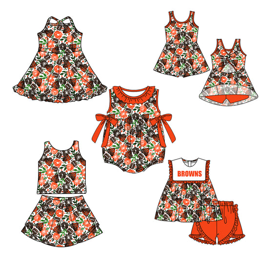 Custom moq 5 mix size milk silk summer teams Baby Girl Sleeveless Top And Shorts Set Sleeveless Skirt Set Yoga Dress Romper