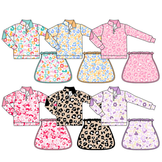 25.5.26 custom each style moq 5eta 4-6week Sibling Sister baby girl long sleeve shorts sets 1 and set 6 match design
