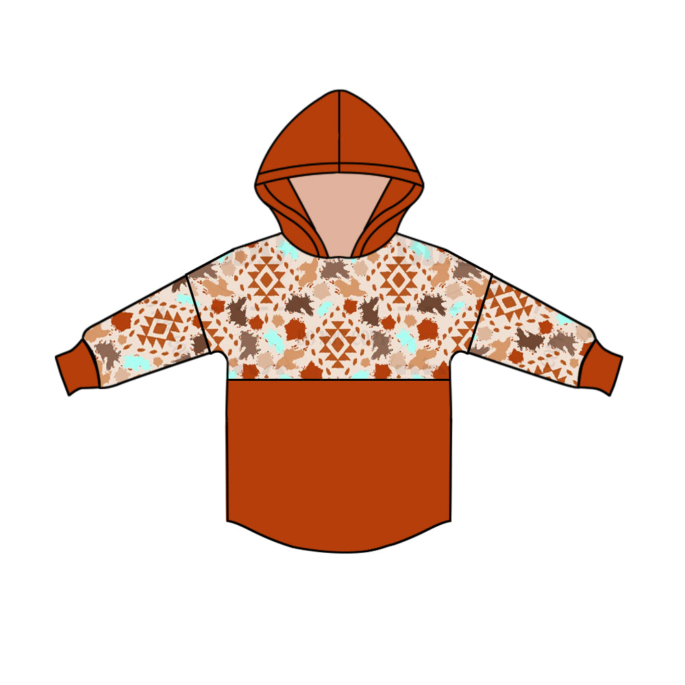 5.14custom each style moq 5eta 4-5week Sibling Sister Peruvian Inca style prints brown boys outfits match family design