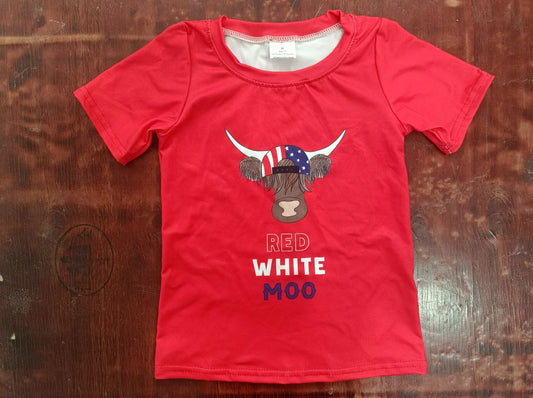custom moq 5 eta 5weeks mix size baby boys clothes alpine red short sleeve Top