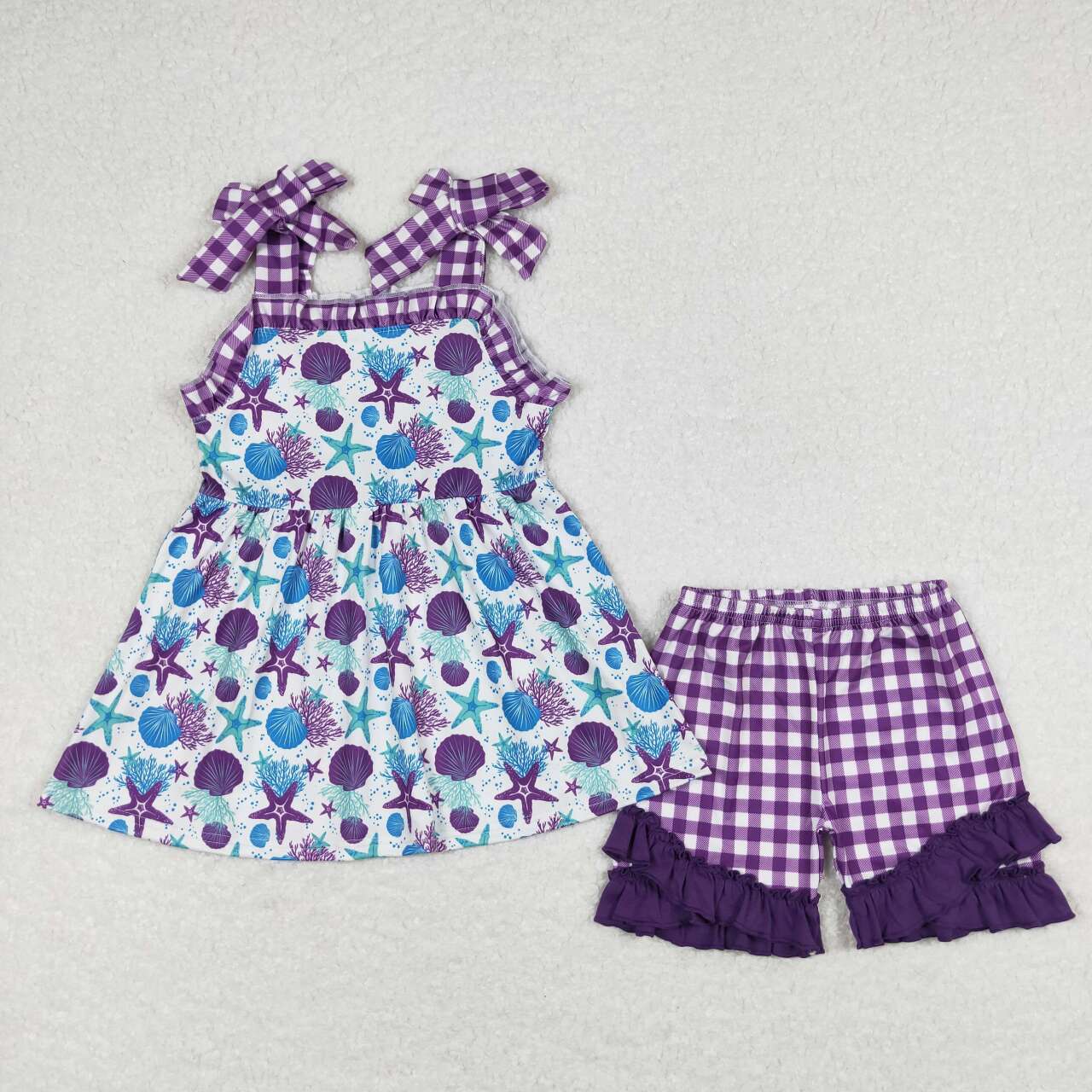 RTS Boys and girls Short Sleeve Shorts sets dress romper