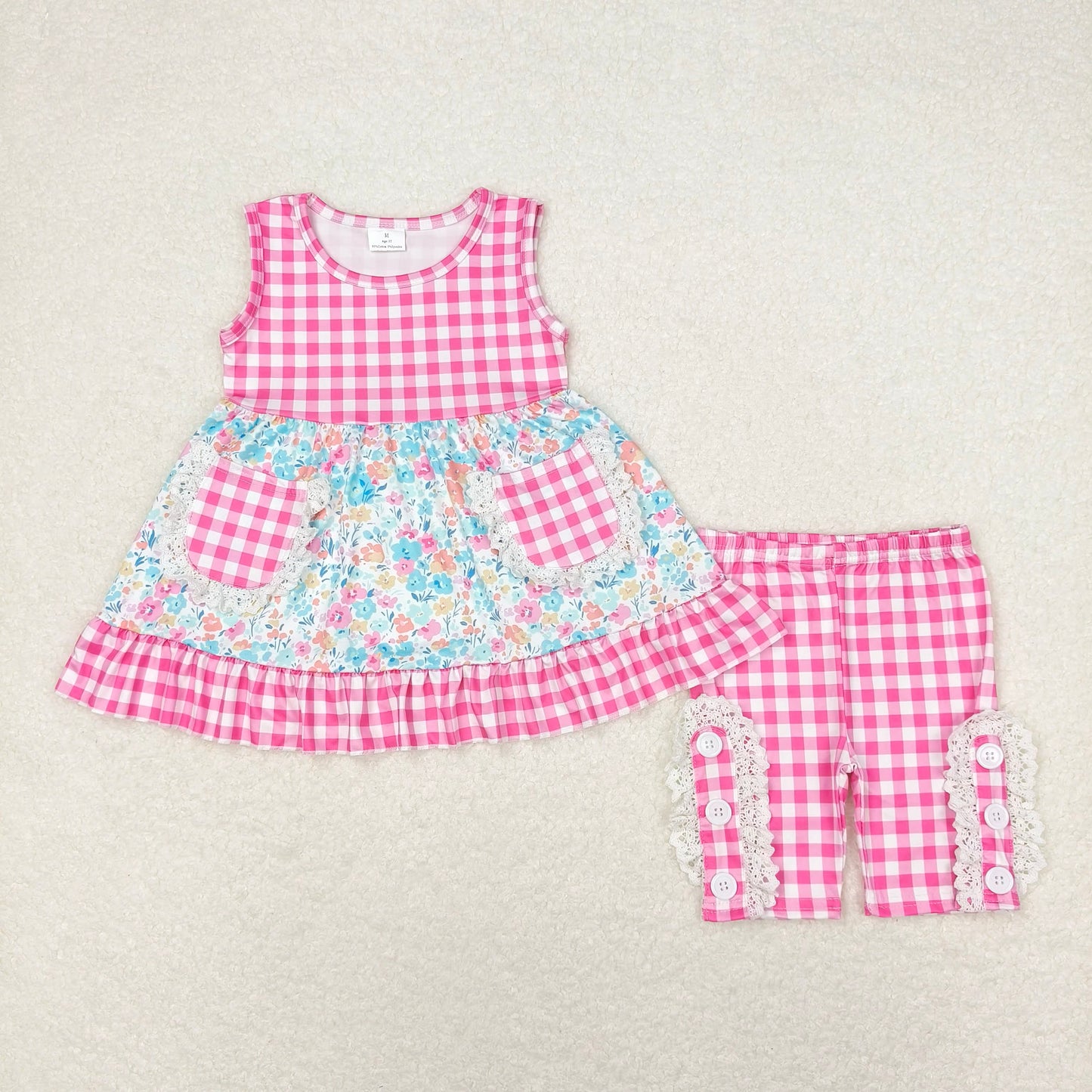 RTS Boys and girls Short Sleeve Shorts sets rompers dress