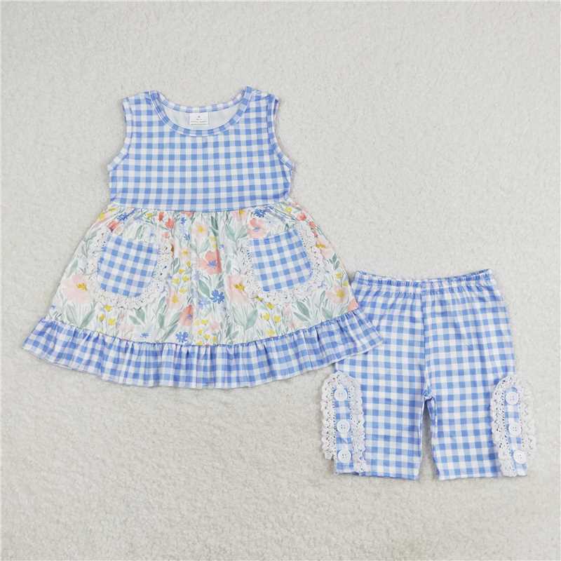 RTS Boys and girls Short Sleeve Shorts sets rompers dress