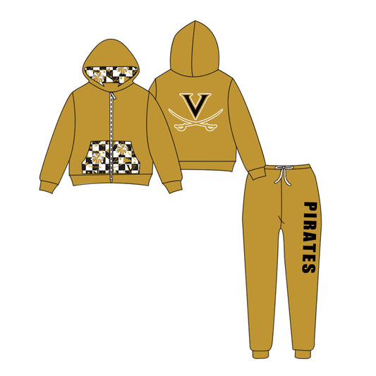 Custom moq 5 mix size eta 6-8weeks milk silk summer teams baby girl clothes hooded long sleeve pants sets-25.9.11