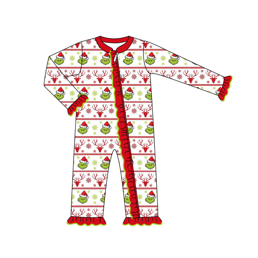 8.1 custom each style moq 5eta 4-6week Sibling Sister Christmas red baby girls sets and dress and rompers match family design