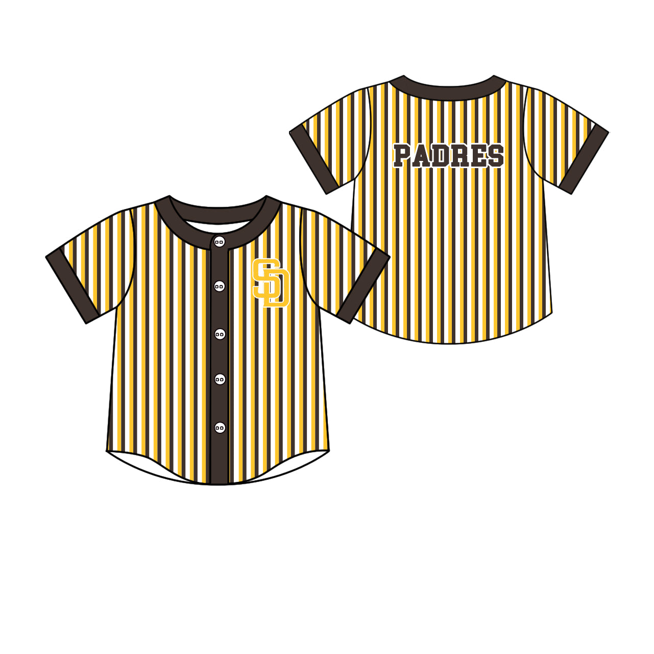 Custom moq 5 mix size milk silk summer teams Girls Long Sleeve Brown Top Matching Short Sleeve Set Boys Tops