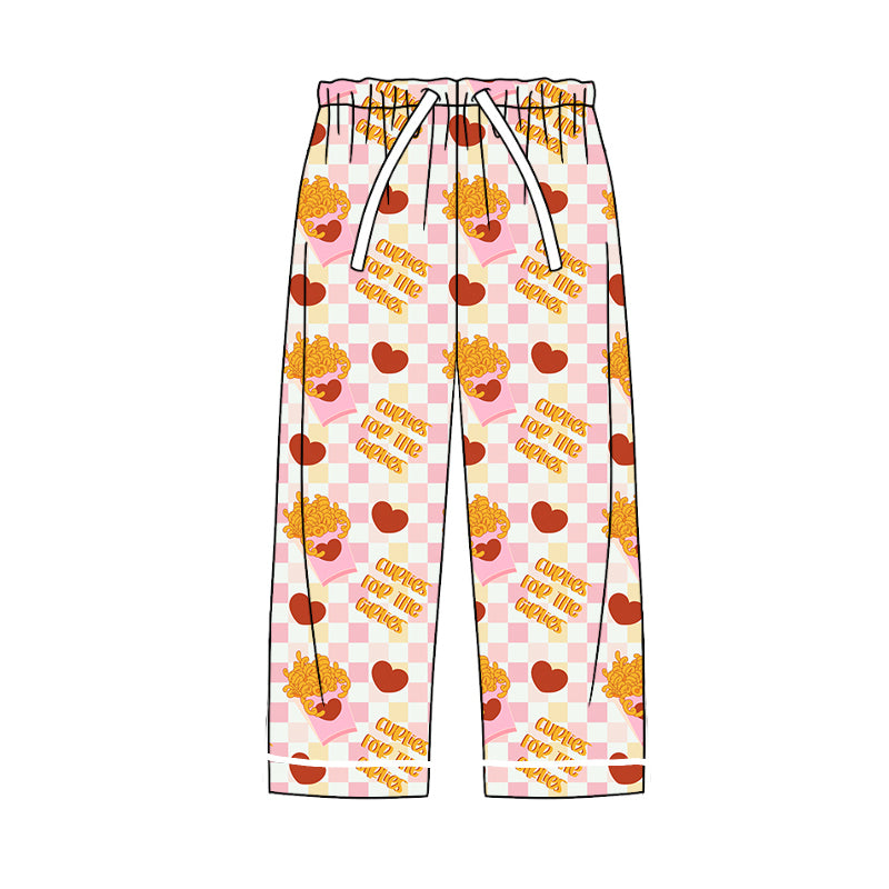 10.18 custom each style moq 5eta 4-6week adult clothes GIRLIES long pants adul woman pants